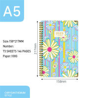 2023 Appointment Personal Office Journal Work Portable English Notepad Schedule Book