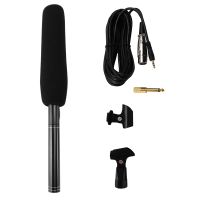 Interview Microphone Camera SLR Camera Recording Microphone DV Recorder Multichannel Microphone for News Interview -Movie