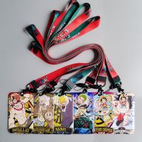 28 Style Anime Card Cases Card Lanyard Key Lanyard Cosplay Badge ID Cards Holders Neck Straps Keychains Luffy Zoro Ace Card Holders