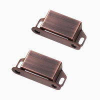 8PCS Magnetic Door Catch, Heavy Duty Magnet Latch Cabinet Catches For Cabinets Shutter Closet, Stainless Steel 20lbs Bronze ~