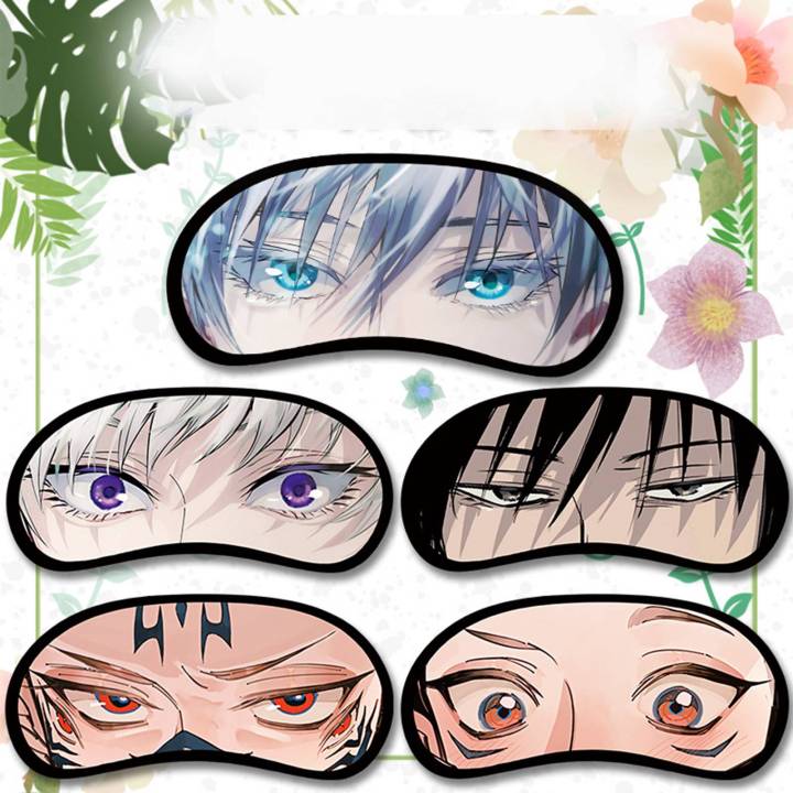 Mặt Nạ Ngủ 3D Anime Jujutsu Kaisen, Mặt Nạ Mắt Ngủ Tự Nhiên, Miếng Che Mắt  Mềm Di Động Miếng Che Mắt Bịt Mắt Đi Du Lịch Cho Nam Nữ 