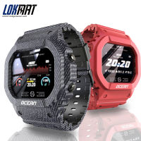 LOKMAT Ocean Fitness Tracker Remote Control Monitor Smart Wristband Men IP68 Waterproof Smart Watch Women