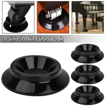 4 Pcs Chair Pad Caster Cups Floor Sofa Piano Home Accessory Rubber