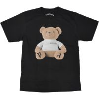 2023 new⭐ Palm Angels ⭐ เสื้อยืด คอกลม แขนสั้น แฟชั่น หมี ปาล์ม แองเจิ้ล teddy bear unisex