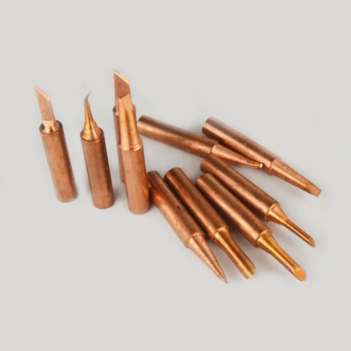 Pure Copper 900m T Soldering Tip Lead Free Solder Tips 900m T 0 8d 1 2d