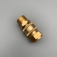 【EVER】คอปเปอร์ทองเหลือง ข้อต่อสวมเร็ว ข้อต่อสวมเร็ว คอปเปอร์ M22 X 1.5mm Washer Connector