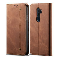 OPPO A9 2020 / OPPO A5 2020 / OPPO A11 / OPPO A11X / OPPO A9X Case, RUILEAN Retro Denim Leather Flip Wallet Stand Casing Cover for OPPO A9 2020 / OPPO A5 2020 / OPPO A11 / OPPO A11X / OPPO A9X