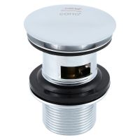 ?ยอดนิยม!! สะดืออ่างล้างหน้าแบบกด COTTO CT665(HM) อะไหล่อ่างล้างหน้าและอ่างอาบน้ำ BASIN PUSH BUTTON WASTE COTTO CT665(HM