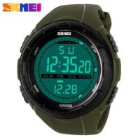 SKMEI Brand LED Digital Mens Military Watch Men Sports Watches 5ATM Swim Climbing Fashion Outdoor Casual Men Wristwatches 1025