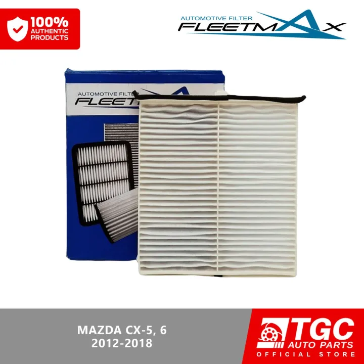 Fleetmax Cabin Filter / Aircon Filter Mazda CX5 / CX5 6 Mazda 3 1.5 Skyactive 2012 2018