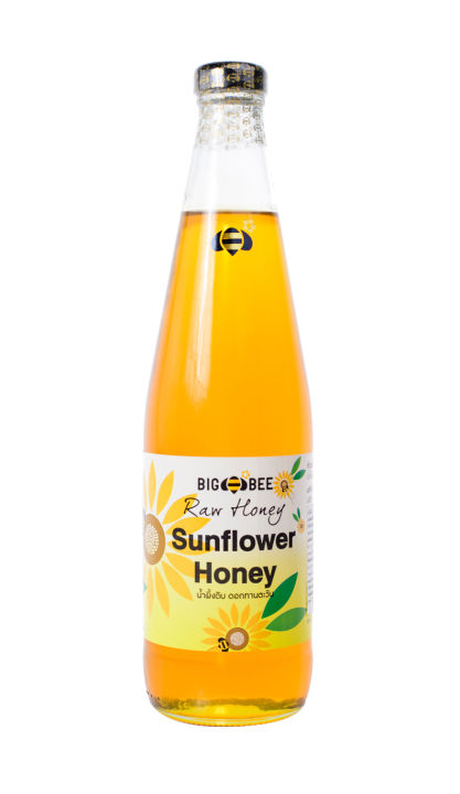 Bigbee น้ำผึ้งดิบดอกทานตะวัน Sunflower Raw Honey (1000ml)