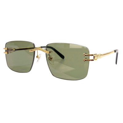โลหะผสมแว่นกันแดดสำหรับผู้หญิงฤดูร้อนไล่โทนสีอาทิตย์แว่นตาเสื้อผ้าแบรนด์ Drving แว่นตากลางแจ้งแว่นตา UV400