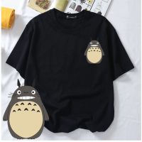 **READY STOCK** TOTORO UNISEX Anime Printed Graphic Short Sleeves T-Shirt Fashion/Oversize/Couple/Plus Size Tee_01