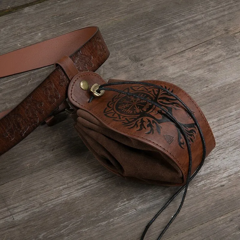 Medieval Viking Money Pouch Bag