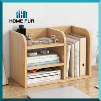 Home Fur ชั้นวางของเอนกประสงค์ ชั้นวางของบนโต๊ะ ชั้นวางของแบบมีลิ้นชัก ชั้นวางหนังสือบนโต๊ะมีให้เลือก 2 แบบ