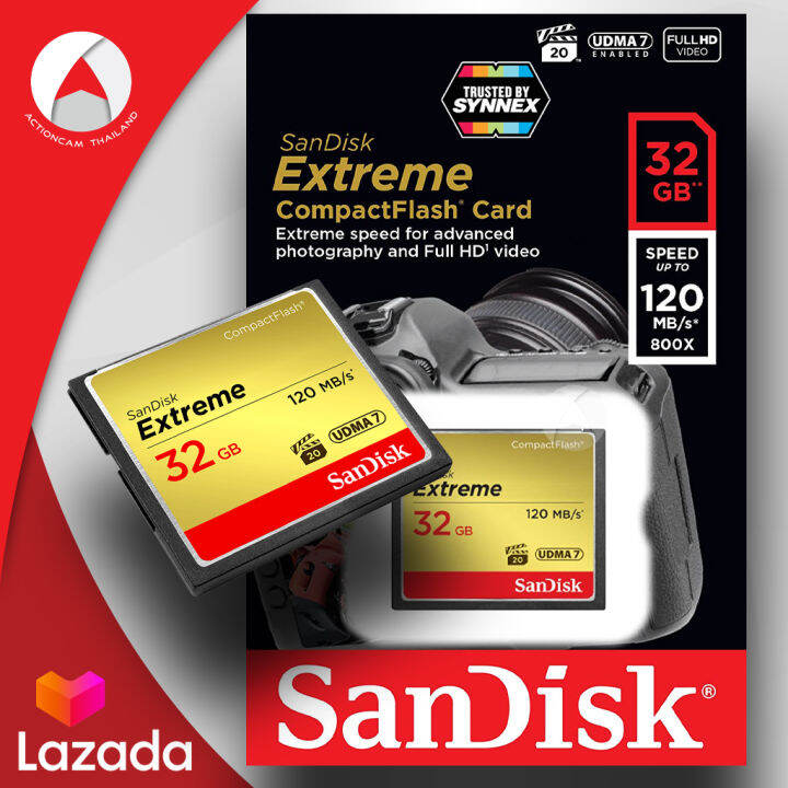 sandisk-extreme-cf-card-32gb-อ่าน-120mb-s-เขียน-85mb-s-sdcfxsb-032g-g46-เมมโมรี่-แซนดิส-กล้องโปร-dslr-กล้องถ่ายรูป