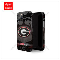 University Of Georgia Bulldogs กรณีโทรศัพท์มือถือ iPhone 14 Pro Max / iPhone 13 Pro Max / iPhone 12 Pro Max / iPhone 11 Pro Max / XS Max / iPhone 8 Plus / iPhone 7 plus กรณีป้องกันคอมพิวเตอร์ตก 33