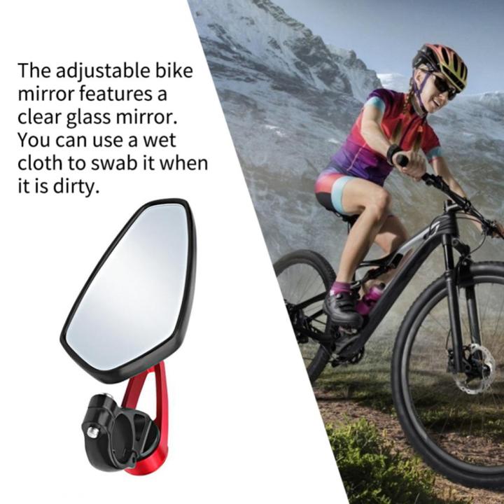 กระจกมองหลังกระจกด้านข้างจักรยาน-universal-รถจักรยานยนต์กระจกมองหลังจักรยานไฟฟ้าอะลูมินัมอัลลอยอุปกรณ์เสริมมอเตอร์ไซค์