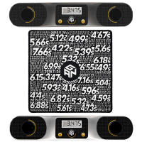 2pcs Set GAN Smart Timer Gan 3x3 Magic Cube Mat Speed Professional Bluetooth gan Smart timer Professional Puzzle Cubo Magico Toy