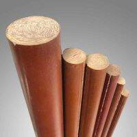 50cm Phenol-formaldehyde resin rods coffee color insulating bar bakelite rod stick dia.8mm 40mm