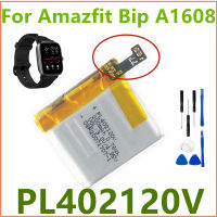 Amazfit Bip A1608 Smart Watch แบตเตอรี่ PL402120V 402120 A1915ฟรีเครื่องมือ