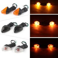 ♘♣ 1 Pair Front Turn Signal Indicator Light For KAWASAKI Ninja 650R 1000 ZX-6R ZX-10R Z750S Z750 Z1000 KLE500 KLE650 Indicator Lamp