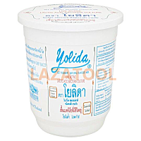 YOLIDA โยเกิร์ต โยลิดา รสธรรมชาติ 450 กรัม yoghurt yolida lowfat unsweet 450g