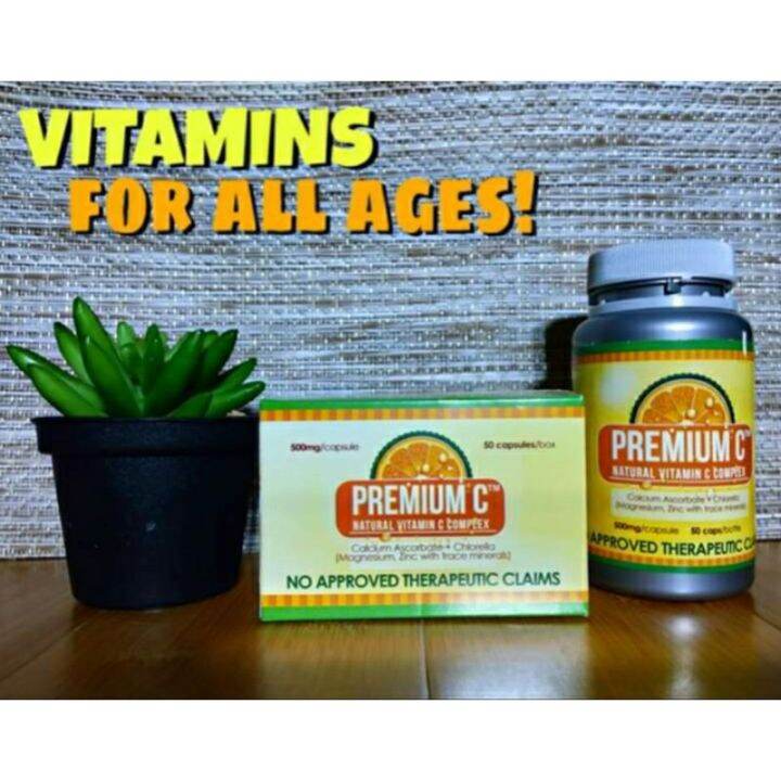 Premium C (Natural Vitamin C Complex) Non Acidic Calcium Ascorbate