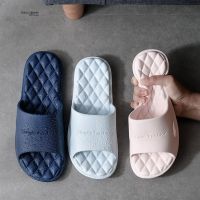 ∋♛ 2020 New Slippers Women Summer Thick Bottom Indoor Home Couples Home Bathroom Non-slip Soft Ins Tide To Wear Cool Slippers