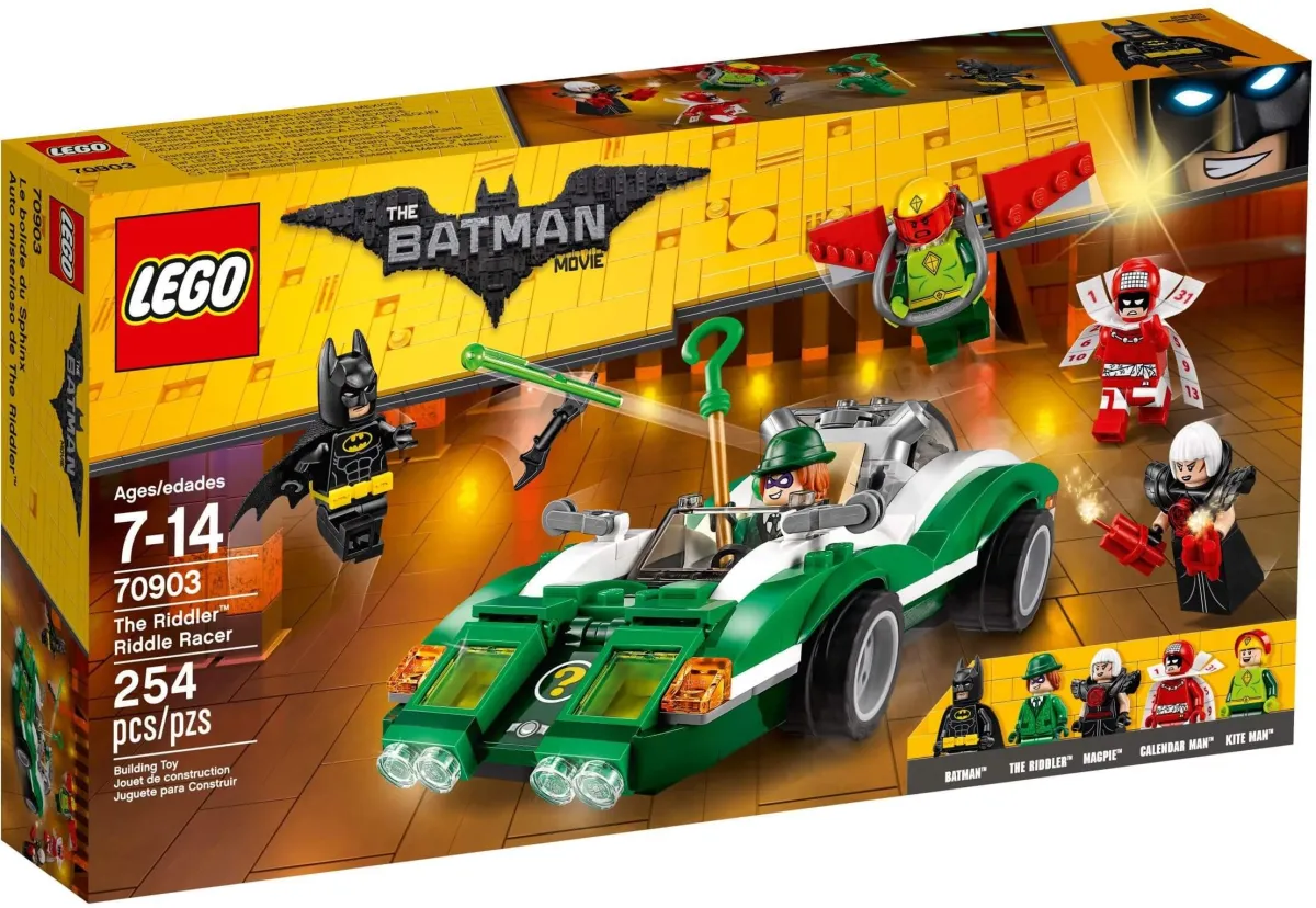 Mua đồ chơi LEGO Batman Movie 70903 - Siêu Xe của Riddler (LEGO 70903 The  Riddler Riddle Racer) 