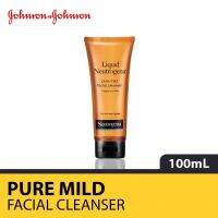 Neutrogena Liquid Pure Mild Facial Cleanser Fragrance Free 100ml.นูโทรจีนา ลิควิด สูตรไม่มีน้ำหอม