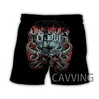 CAVVING 3D Printed Aversions Crown Band Summer Beach Shorts Streetwear Quick Dry Casual Shorts Sweat Shorts for Womenmen