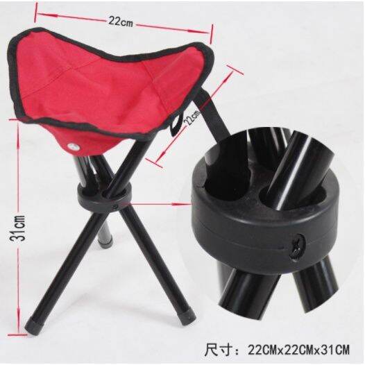 fishing-stool-folding-stool-triangle-stool-portable-beach-chair-ultra-light