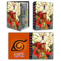 NARUTO Uzumaki Naruto Uchiha Sasuke 240pcs Card Album Book Game Card Holder Binder VMAX Game Card Collection Kids Toys Gift