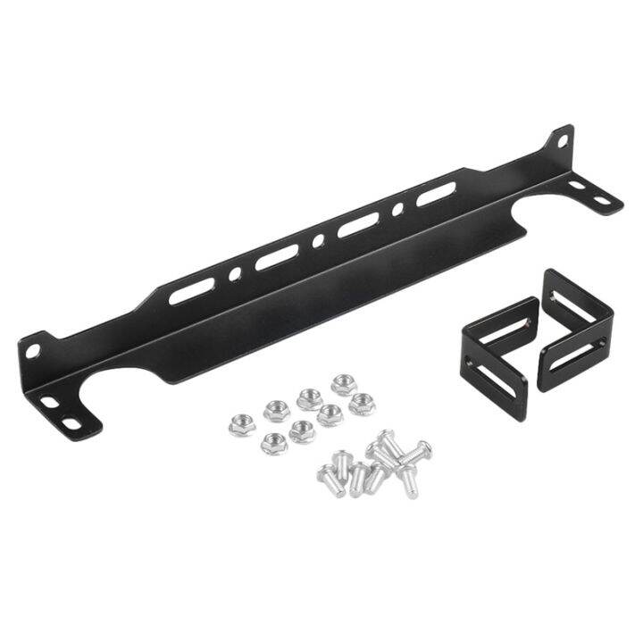 Universal Engine Oil Cooler Mounting Bracket Kit Aluminum Alloy 2mm ...