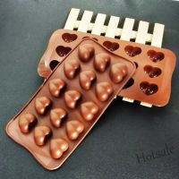 【Ready Stock】 ✘ E05 Ready Stock Quick Shipment Valentines Day Series Silicone Molds 15 With Love Chocolate Mold Ice Tray