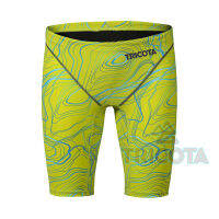 Surfing Shorts Mens Swim Jammer Beach Pants Breathable Training Endurance Practice Swimwear Team Suit กางเกงว่ายน้ำขาสั้น Kit