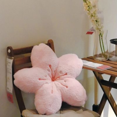 【CW】☌☑  Kawaii 4 Petals Bedroom Room Window Floor Cushion