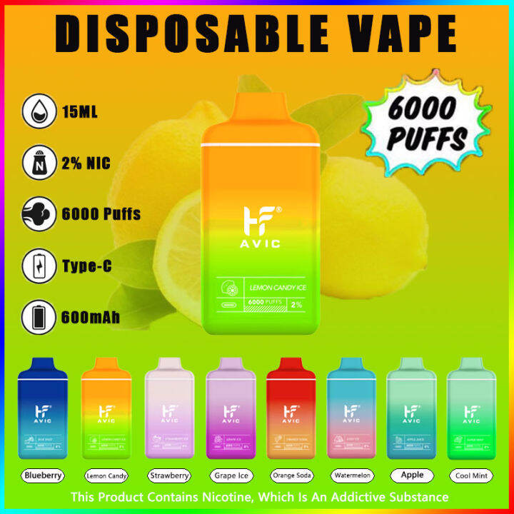 10000 Puffs Disposable Vaping Smoke Set Original 6000 Puffs Disposable