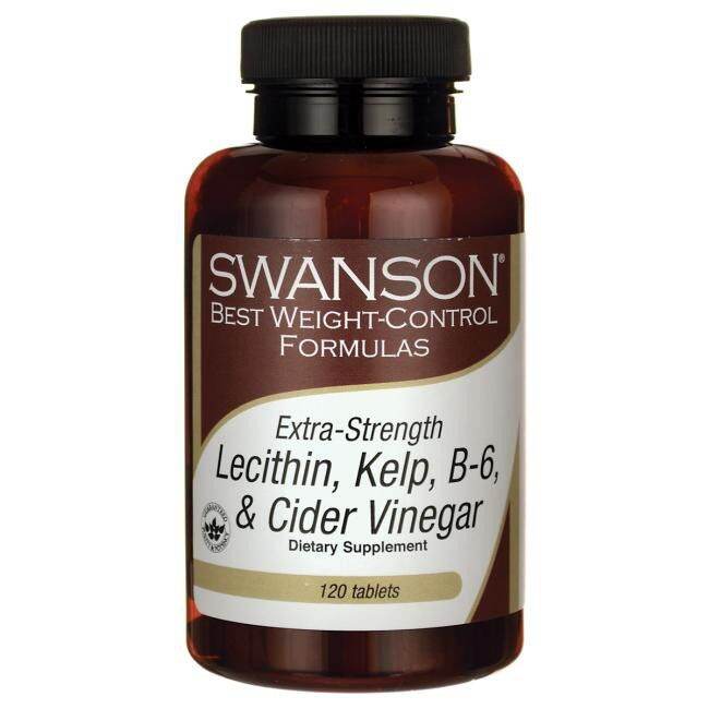 Swanson Best Weight-Control Formulas Lecithin, Kelp, B-6, & Cider ...