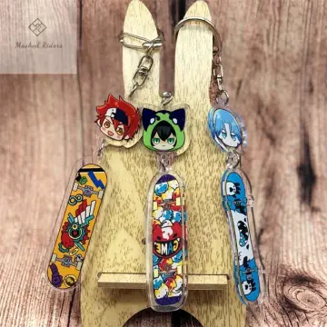 SK8 The Infinity Skateboard Cosplay Finger Skateboard Keychain