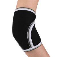 [Rear Waves]7MmSafety Bow Sleeves Neoprene Weightlifting Ells Elbow Pad Protector Powerlifting Dumbells Arm Brace GymAccessries