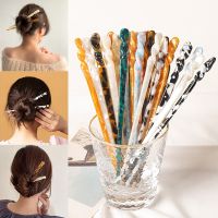 【YF】◕♘✟  Chinese Hair Sticks Acetate Resin Chopstick Hairpins Clip Pin Headwear Wedding Jewelry Accessories