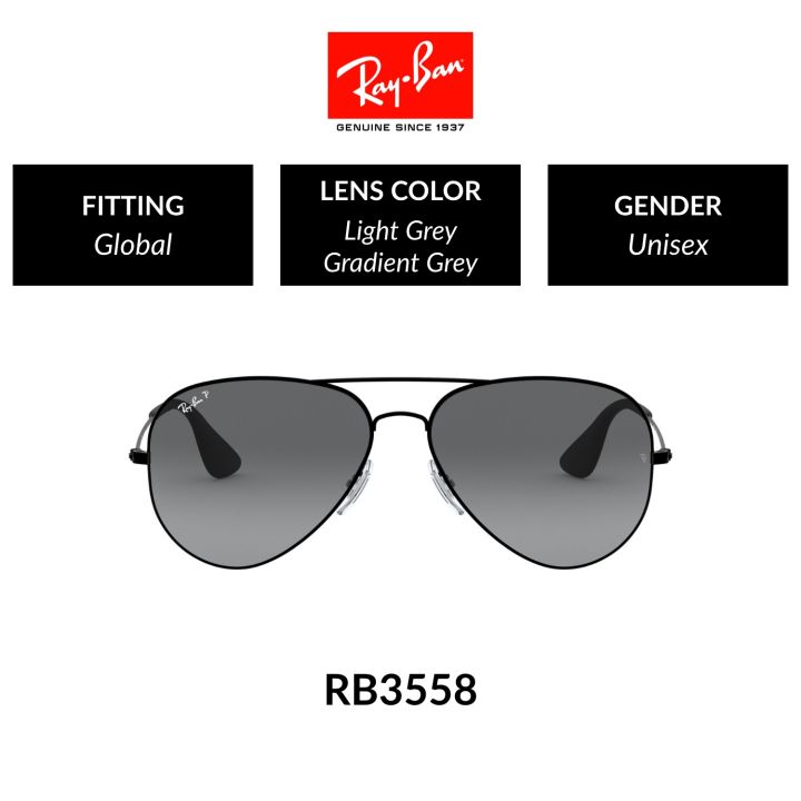 Mắt Kính RAY-BAN - RB3558 002/T3 - Kính mát 