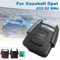 【☊HOT☊】 haokao5 ซองใส่กุญแจ2ปุ่มควบคุมระยะไกล433.92Mhz พร้อมแผงวงจรสำหรับ Vauxhall/Opel/Astra/Zafira/Fronttera/Omega/Vectra