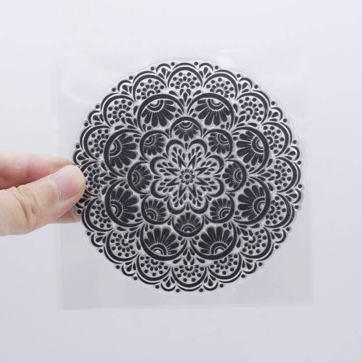 cw-9cm-round-mandala-polymer-clay-texture-sheets-pottery-transfer-sheet-press-print-modeling-impress-for