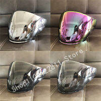 รถจักรยานยนต์หมวกกันน็อคครึ่ง Visor เลนส์ที่เหมาะสมกรณีสำหรับ SHOEI J-Cruise I II J-Force4รถมอเตอร์ไซด์34หมวกกันน็อคเปิดใบหน้าเลนส์