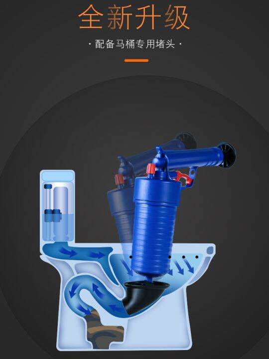 Douyin Artifact Toilet Drainage Facility Sewer Tool Toilet Plunger High