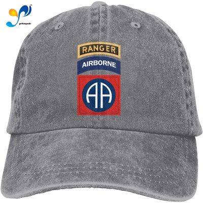 82nd Airborne With Ranger Unisex Baseball Cap Cowboy Hat Dad Hats Trucker Hat Sombreros De Mujer Y De Hombre.