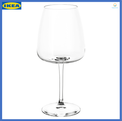 แก้ว แก้วไวน์แดง แก้วใส ทำจากผลึกคริสตัลไลน์ ความจุ 58 ซล. DYRGRIP ดือร์กริป (IKEA)